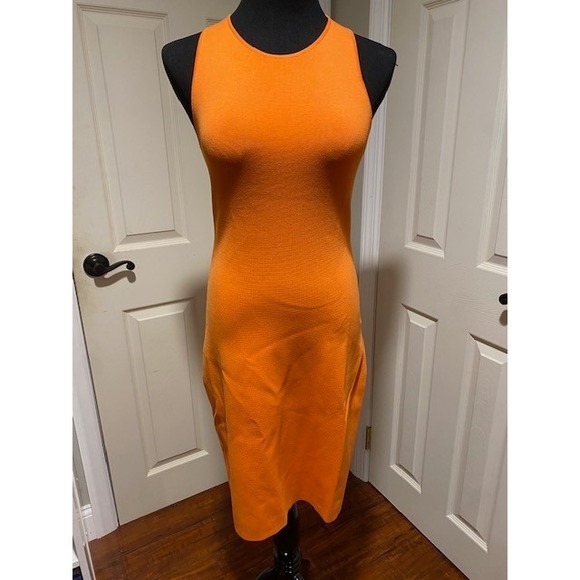 House of Harlow 1960 Dresses & Skirts - NWT House of Harlow 1960 Women's Sleeveless Orange Bodycon Criss Cross Back Sz S